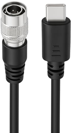 HangTon PD Power Bank 12 V USB C a Hirose 4 Pin Cavo di Alimentazione per Zoom F4 F8 F8N Audio Recorder 50 cm