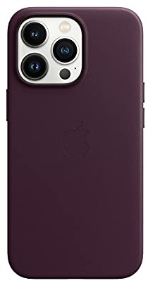 Apple Funda Leather Case con MagSafe (para el iPhone 13 Pro) - Cereza Oscuro