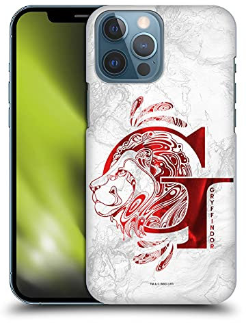 Head Case Designs Offizielle Zugelassen Harry Potter Gryffindor Aguamenti Deathly Hallows IX Harte Rueckseiten Handyhülle Hülle Huelle kompatibel mit Apple iPhone 13 Pro Max