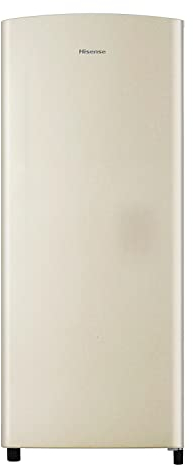 Hisense MUR52169YF Frigorifero Monoporta, con Scomparto Congelatore, 165 Litri, Crema