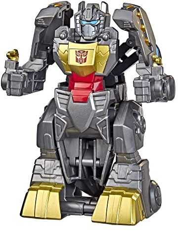 Transformers Rescue Bots – Classic Heroes Team – F4443 – Figur mit beweglichen und verwandelbaren Gelenken, 11 cm – Grimlock