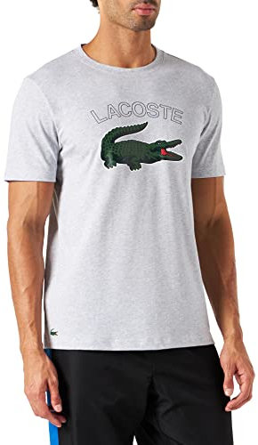 Lacoste Sport Herren TH9299 t Shirt Damen, Argent Chine, 4