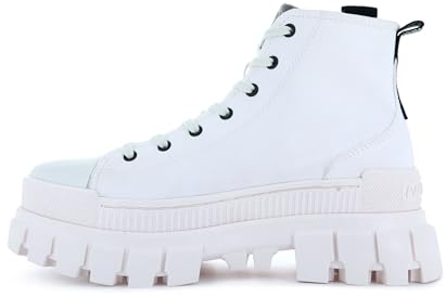Palladium Revolt Hi TX Stiefel für Damen, Star White/Marshmallow, 37.5 EU
