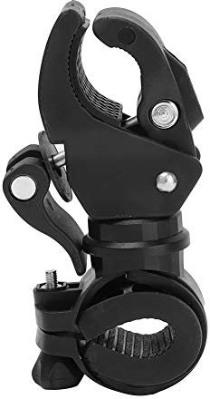 Abrazadera para linterna de bicicleta, soporte para linterna, soporte para linterna para bicicleta, abrazadera universal multifunción para linterna para bicicleta, soporte de montaje para Clip de bici