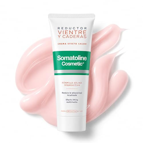 Somatoline Cosmetic Crema Reductora Abdomen y Caderas Termoactiva 250 ml | Crema Termoactiva con Efecto Calor, Ayuda Contra la Grasa Localizada y la Celulitis, Mejora la Elasticidad y Firmeza