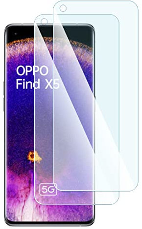 KARYLAX - Protection d'écran en Verre Flexible, Dureté 9H, Anti-Rayures, Film Protecteur pour Smartphone Oppo Find X5 (Pack x2)