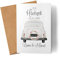 Kiddle-Design Karte Hochzeit Hochzeitskarte Personalisiert Glückwunsch Auto mit Namen Glückwünsche zur Hochzeit Glückwunschkarte