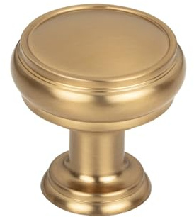 Top Knobs TK831 Serene 1-3/16 Inch Mushroom Cabinet Knob - Honey Bronze