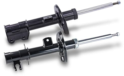 ATEC Germany 2x amortisseurs à gaz avant jambe de suspension | Compatible avec: ABARTH GRANDE PUNTO, PUNTO, PUNTO EVO, FIAT GRANDE PUNTO, GRANDE PUNTO Van, LINEA, PUNTO, PUNTO EVO