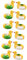 Kisangel 12 STK Rettungsring-Ornamente Karikaturen Foto-Requisiten Dekorative Schwimmringmodelle Schwimmring-Ornamente Schwimmring Foto Requisiten Spielereien Mini Kind Harz