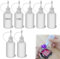 10 Pièces Ultra-fine Tip Applicator Flacons Souples Plastique Souple Bouteille de Colle Vide Flacons à Aiguille en Plastique Bouteille de Précision avec Pointe D'aiguille et capuchon, 15ml