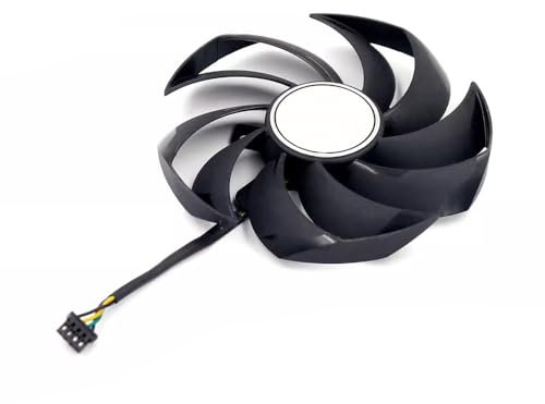 RAKSTORE PLD10010S12HH Ventilateur de carte graphique compatible avec MSI RTX 3060 RTX 3060 Ti GAMING Ventilateur silencieux (B)