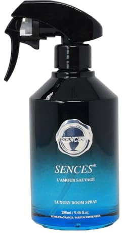 Baltus Home Perfume Room Spray Fragrance 280ml Aromatherapy Air Freshener, Calming Mist Spray for Relaxation, Sleep & Stress Relief - L'Amour Sauvage