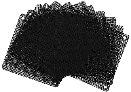 DIYEAH 12Pcs Dust Filter Mesh for Computer Cooling Fans Protective Cover for PC Case Fan Grills Efficient Dust for Desktop Systems