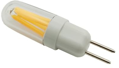 1fortunate Lights, Pack of 50, LED Filament Lamps AC220V G5.3 2W Micro Filament Lamp LED COB Pin Bulb(2200K Yellow,G5.3 3W)