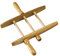 Heckelmann Leinenwickler aus Holz