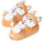 corimori Süße Plüsch Hausschuhe (10+ Designs) Shiba Inu Akito Slipper Einheitsgröße 34-44 Unisex Pantoffeln Beige