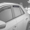 Volkswagen 2GA072194 Windabweiser 2X hinten Abweiser Regenabweiser, rauchgrau