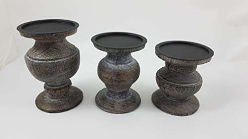 1a PartyLite - Pillar-Kerzenhalter MODERN Country - P90537