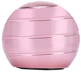CaLeQi Bureau Cinétique Jouet Bureau Spinner Ball en Métal Gyroscope avec Illusion Optique pour Soulager Le Stress Inspirer La Créativité Intérieure