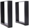 INMOZATA 2 x Patas de Mesa, Patas para Comedor con Tornillos, Patas Muebles Industrial para DIY Café, Mesas de Sala y Mesa de Comedor (Cuadrado W50cm X H71cm)