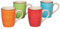 Flirt by R&B Kaffeebecher Go 380ml Keramik, 4fach Sortiert 8er Set
