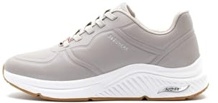 Skechers Damen Arch Fit S-Miles Sneaker, Taupe, 39 EU