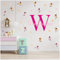 Wandsticker personalisiert Sticker Aquarell Tiere mit Name Wandtattoo für Kinderzimmer Babyzimmer Spielzimmer Mädchen Junge Y037 (Nr. 34 Feen, Mit Wunschname)