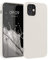 kwmobile Hülle kompatibel mit Apple iPhone 12 / iPhone 12 Pro Hülle - weiches TPU Silikon Case - Cover geeignet für kabelloses Laden - Moon Glow