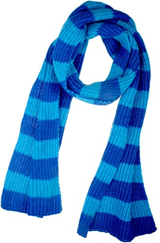 VIVIAN & VINCENT Fall Winter Ultra Soft Knit Striped Scarf for Women Men Boys Girls
