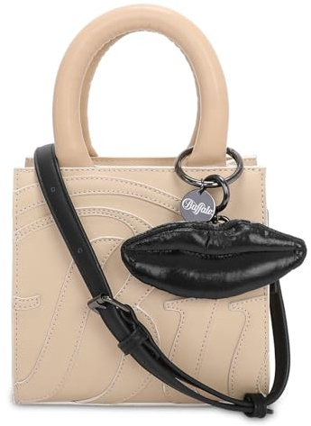 Buffalo Damen Boxy13 Muse Latte Handtasche