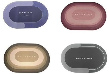 TEMPO DI SALDI Tappetino Da Bagno Con Multistrato Super Assorbente Morbido E Antiscivolo