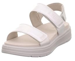 Legero Damen SUNWALKER Flache Sandale, METALLIC Silver (SONSTIGE) 9250, 42 EU