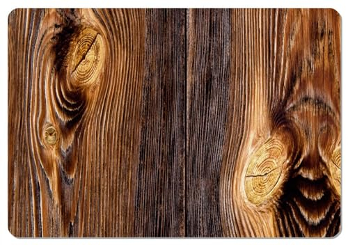 Arco Schreibtischunterlage 50x70 cm mit Aufdruck Wood - Wasserdicht und langlebig - Praktische Schreibunterlage mit einzigartigem Design - Laptop-Unterlage, Schreibtisch Unterlage, Tastaturunterlage