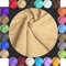 Baumwollstoff Meterware Uni Sandgelb 240cm MAXI BREITE 50cm Länge 100% Baumwolle Patchwork Dekostoff Baumwolle Stoffe Einfarbig zum Nähen