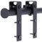 Quincaillerie Kit de Rail pour Porte Coulissante,Mini Rail Porte Coulissante pour Placards,Système de Rail Porte Suspendue pour Meubles TV Armoire de Rangement (Simple Porte, 90cm/3FT)