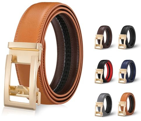 FOGOIN Majestic Gürtel Damen, Majestic Belt Easy-Click Automatik Ledergürtel für Damen, Dekorativen Taillengürtel mit Goldfarbener Schnalle, Mode Gürte Dupes für Kleider Hosen Jeans