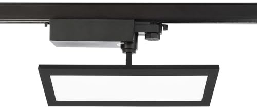 Deko-Light 3-Phasenleuchte Panel Track Light, 20 W, 4000 K, Schwarz
