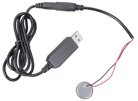 CQEAZ 2032 Fake Batteriehalter USB 5V auf 3V Adapter Batterie Alternative für Spielzeug Kleine Geräte