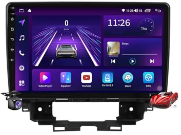 Android 15.0 Autoradio Stereo Navi mit 4G 5G WiFi Carplay Android Auto für R-enault kangoo 2019-2025 Sat GPS Navigation 9 Zoll MP5 Multimedia Video Player FM BT Receiver,M200s