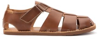 Pikolinos Betera Sandalen Barefoot Herren | Leder | Extra Leicht | Braun