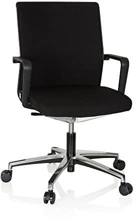 hjh OFFICE 608908 Bürostuhl Move-TEC 3D Stoff Schwarz Drehstuhl für dynamisches & gesundes Sitzen