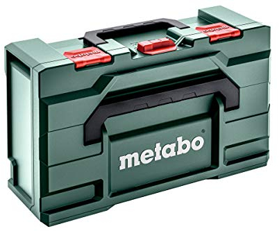 Metabo metaBOX 165 L für Winkelschleifer (626890000) Abmessungen: 496 x 296 x 165 mm, Koffervolumen: 16.7 l, Max. Traglast Deckel: 125 kg, Negro