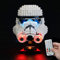 BRIKSMAX Led Beleuchtungsset für Lego Star Wars Stormtrooper Helmet - Compatible with Lego 75276 Bausteinen Modell - Ohne Lego Set