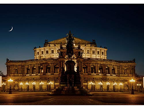 LDGF Holzpuzzles Puzzles Dresden Saponin Opera House Holz Puzzles 500/1000/1500/2000/3000/4000/5000/2000/3000/4000/5000/6000 Stück Pädagogische Spiele Exquisite Muster Puzzle Sets für Familienkinder