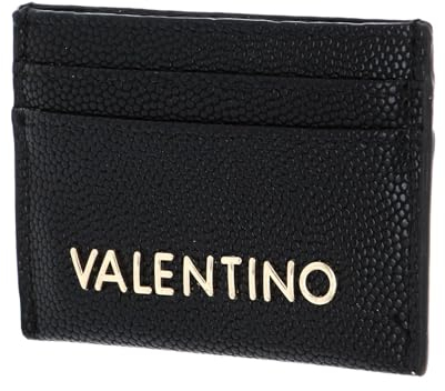 Valentino Divina Credit Card Case Nero/Gold
