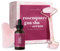 Rouleau de Quartz Rose, Pierre Gua Sha & Sérum Vitamine C 30ml Pour Femmes Hommes - Rouleau Massage Facial Pour la Mâchoire, les Joues, le Cou et le Front - Soin du Visage- Coffret 3en1 Cadeau Femme