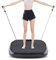 RIEJIN 4D Vibration Plate Exercise Machine with Loop Resistance Bands - Full Body Workout Equipment for Home Fitness, Shaping, Training, Weight Loss