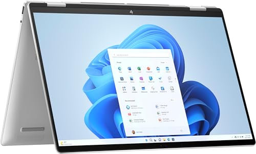 HP Envy 16-ac0000sf Ordinateur Portable Convertible 16 2.8K OLED 120 Hz, PC Portable (Intel Core Ultra 5 125U, RAM 16 Go, SSD 512 Go, Intel Graphic, Windows 11), Laptop Gris, Clavier AZERTY