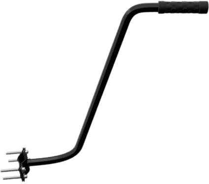 perfk Kids Bike Training Griff Balance Push Bar, Accessoires Tragbares leichte Metallfahrrad für Bike Grab Push Stick Fahrradstange Stangenstaber